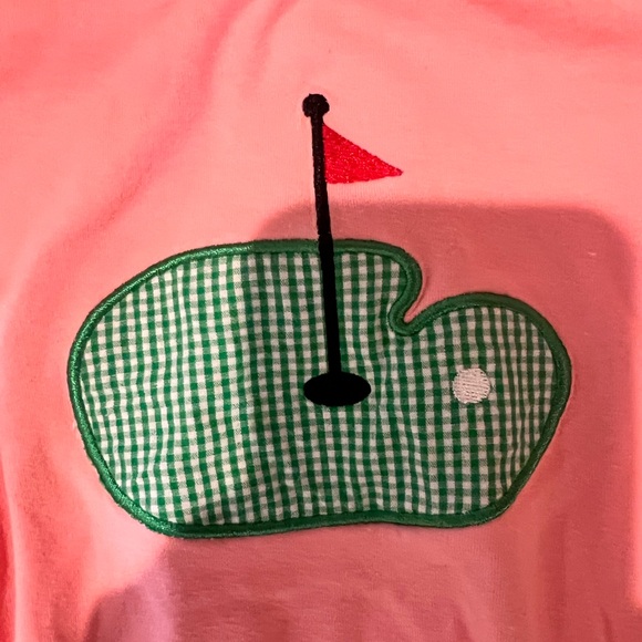 Stitchy Fish with golf appliqué - Picture 4 of 6